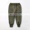 children winter cotton terry striped casual trousers knitted sweatpants
