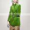 TWOTWINSTYLE Elegant Notched Long Sleeve Pocket Women's Blazer