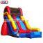 Tall funny for swimming pool sliding inflatable wet slide