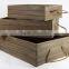 Custom rustic wooden crate vintage crate antique wood crate storage                        
                                                Quality Choice