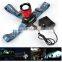 T6 led super brightness beam moving hunting head light