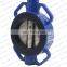 Bundor 150LB fit for multistandard durable butterfly valve pneumatic actuated butterfly valve
