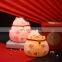LED Nursery Night Lights USB Rechargeable Fortune Cat Silicone Lamps Portable Color Changing Cute Baby Gift