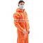 High Quality Protection Safety Clothing Hooded Disposable SMS Coverall