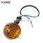 China manufacturer 12V amber lens warning Led indicators bajaj motorcycle turn signal light