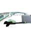 Chrome door visor side window deflector shade sun rain shield silver strips guard for Volkswagen Viloran