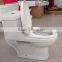 Bathroom One Piece Commode With White & Ivory Color
