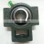 Heavy duty ball bearing uct218 with sliding block seat of spherical roller bearing