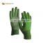 13gauge colored U3 nylon liner with PU coated on palm and fingers gloves