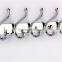 Wesda stainless steel bathroom coat hook bathroom accessory hangers. made in china D054