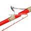 New Design Black &Red Spinning&Casting 1.65m 1.8m 1.95m 2.1m Hard #150 Solid Glass Rod Tip Boat Fishing Rod