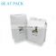 Custom Printed Flat Bottom 250g/500g /1kg Aluminum Foil White Coffee Packaging Bag
