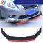 Honghang Auto Parts Front Lips, ABS Material Carbon Fiber Color Universal Type F Front Bumper Lips Splitter For All Car