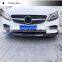 Honghang Car Front Lip Front Chin Lips Glossy Colour Bumper Lip Spoiler For Benz W206 Sport C180 C200 C300 2019 2020