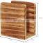Wooden Napkin Holder for Kitchen Table and Countertops Farmhouse Rustic Wood Napkin Holders for Dinner Table