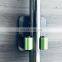 Mop Broom Holder Organizer, Self Adhesive Wall Mounted Broom Grippers, Reusable No Drilling Super Anti-Slip Storage Rack