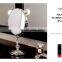 DIAMOND 360 degree Rotation 1x/2x bathroom make up mirror with non-slip base standing cosmetic mirror