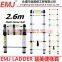 2.6M Aluminium Single Telescopic Ladder