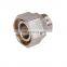 High Quality Custom Connector Fitting Bulkhead Type Copper Connector Straight Fitting L42