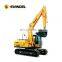 SHANTUI 22ton crawler excavator SE220 with bucket capacity 1.05cbm and paralleling radiator