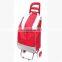 Wholesale Aluminum 2 Wheels Foldable Personal Folding Shopping Trolley Shopping Cart