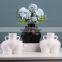 Nordic Figurines Creative Design Model Mini Vase Home Decorative Abstract Handmade Body Base Art Ceramic Flower Vase