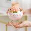 High Quality Tabletop Flower Decoration Verre Modern Colored Cylinder Nordic Ceramic Vase