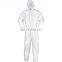 Factory supply disposable microporous type 5/6 coverall protective non woven overalls for work with hood