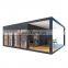 High intensity container chassis modular homes Quality Mobile Cafe For Good low flat packed two bedroom house