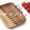 Latest Design Outdoor Food Flower Knot Halloween Fruit Skewer Bead Appetizer Loop Heart Shape Bamboo Picks