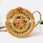 Collection Of Circles Round Handwoven Rattan Bag Shoulder Boho Bag Vietnam Supplier