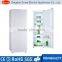 160-315L home appliance double door bottom freezer refrigerator