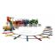 Electric Track Train Kid Rides Amusement Park Train Rides for kids and adult  For Sale