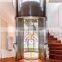 Villa Used Panoramic Glass Elevator, Hot Sale Villa Used Round Glass Home Elevator