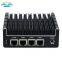 Intel AES-NI J3160 pfsense mini server nuc fanless barebone firewall micro appliance with 4 gigabit lan