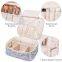 Travel Cosmetic Bag ,Large Makeup Bag, Makeup storage Case for Lady (Leaf)