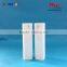 10ml white plastic perfume bottles Square plastic containers for perfumes packaging Hangzhou Glass bottles with spray pump