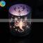 twelve constellations glass candle holder for birthday gifts