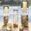 Glass Dispaly Hurricane Pillar Votive Taper Candle Cups