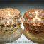 online shiny gold crystal glass candle holders for bar deco wedding centerpieces                        
                                                Quality Choice