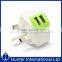 Superior CE Approval Dual Port USB AC Power Plug