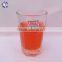 230ml transparent glass drinking cups