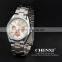China Export Japan Quartz Wrist Watch Men ROSE GOLD Dial Face Watch Head Gold Watch Stainless Steel Band 006BMR