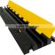 Dual Channel Cable Protector Straight Ramp