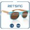 Hot sell personalized plastic bamboo sunglasses with revo lenses