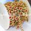 Wholesale Rose Gold Cup Chain Crystal Rhinestone Trimming