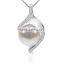 Fashion Luxury Design Silver Pearl Pendant