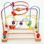 EN71 high quality wooden beads toys OEM/ODM wholesale colorful educational handmade beads toys for kids