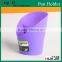 Office personalized container desk accessory plastic vases