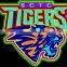 Directly factory tiger badge cheap 100% custom embroidery patches for garments